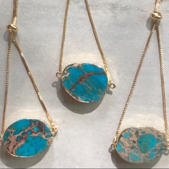 💙HOST PICK💙🌟Raw✨blue ✨jasper 🍃😊🍃bracelet ✨💐 - Picture 4 of 6